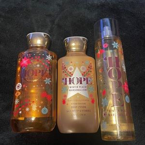 Brand new Bath and Body Works 3 piece set.